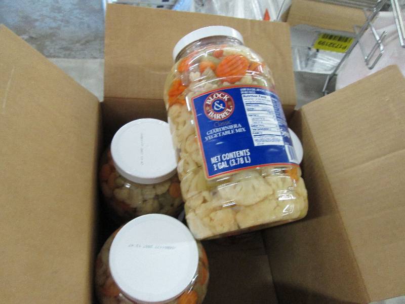 Case of 4 Gallon Jars Block & Barre...