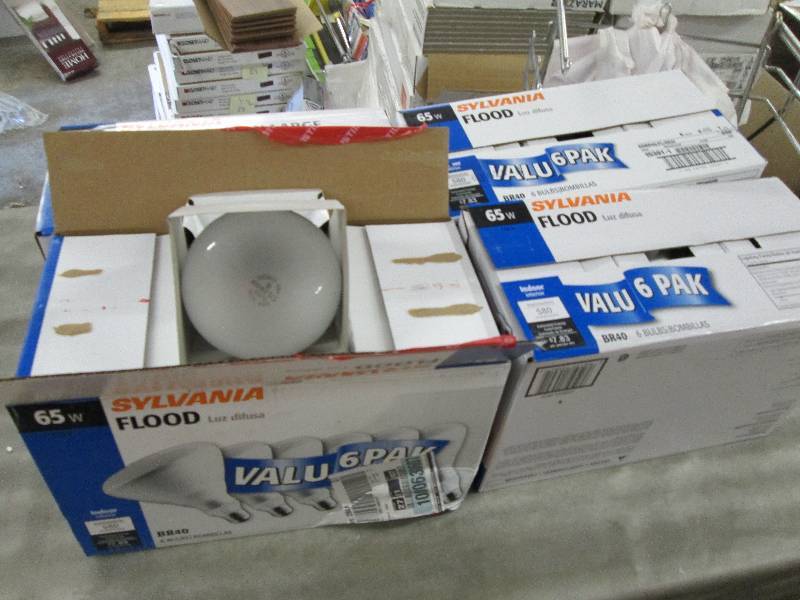Lot of 4-6 Pack Sylvania 65W Flood ...