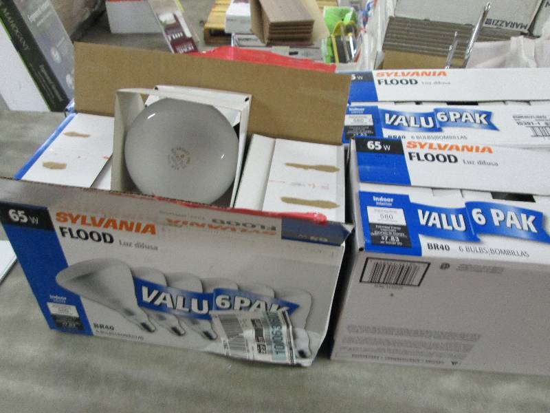 Lot of 4-6 Pack Sylvania 65W Flood ...