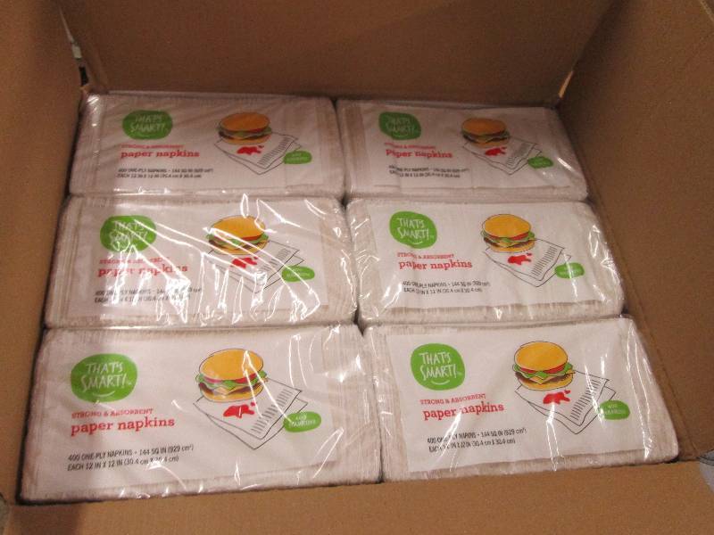 Large Case of 18-400pks of Paper On...