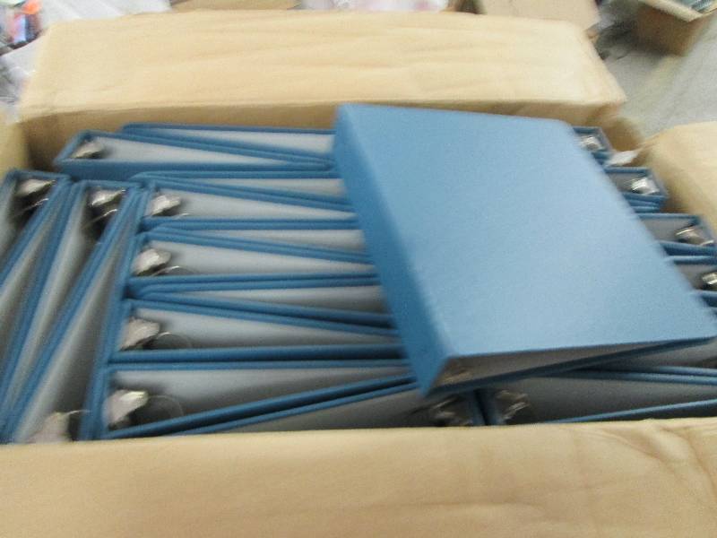 Case of 24 Wilson Jones Blue Binder...