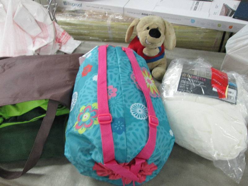 Air mattress, Sleeping bag, Plush ,...
