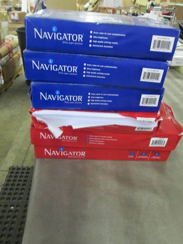6 Reams Navigator Paper 8.5 x11 & 8...