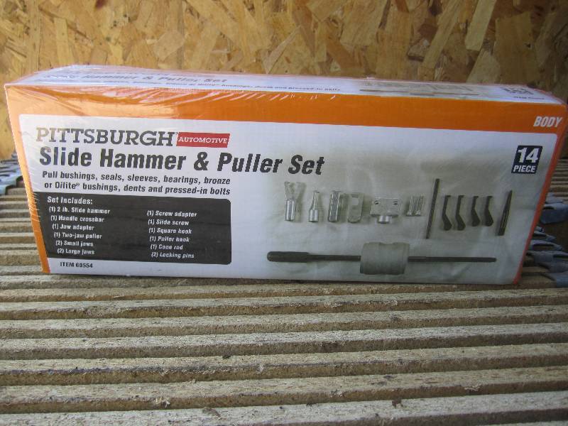lot 11 image: Pittsburgh Automotive 14 piece Slid...