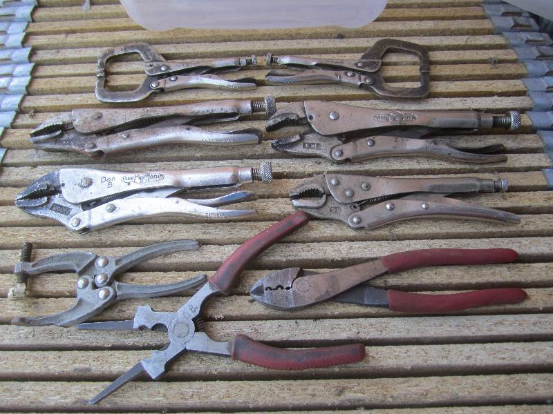 lot 33 image: Mixed Lot of Vice Grips and Other H...