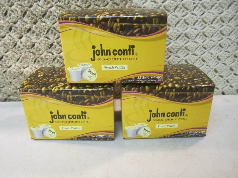 lot 41 image: 3 Boxes of John Conti Gourmet Speci...