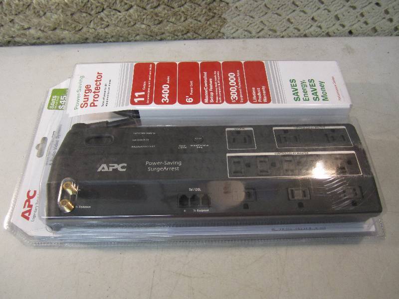 lot 62 image: APC SurgeArrest Power Strip Surge P...