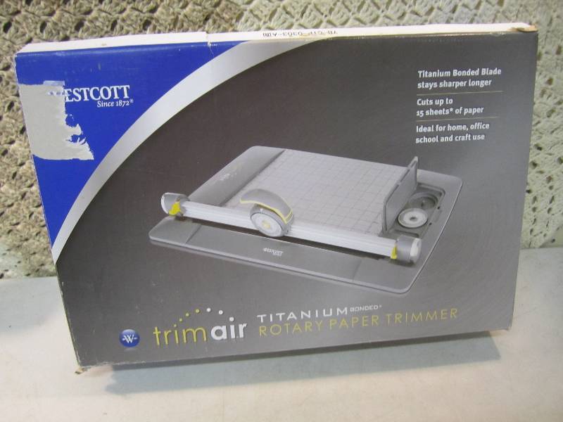 lot 74 image: Westcott 15100 TrimAir Rotary Paper...