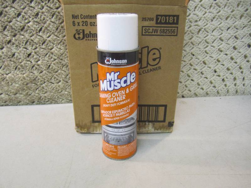 lot 77 image: Case of 6 Cans of Mr Muscle Foaming...
