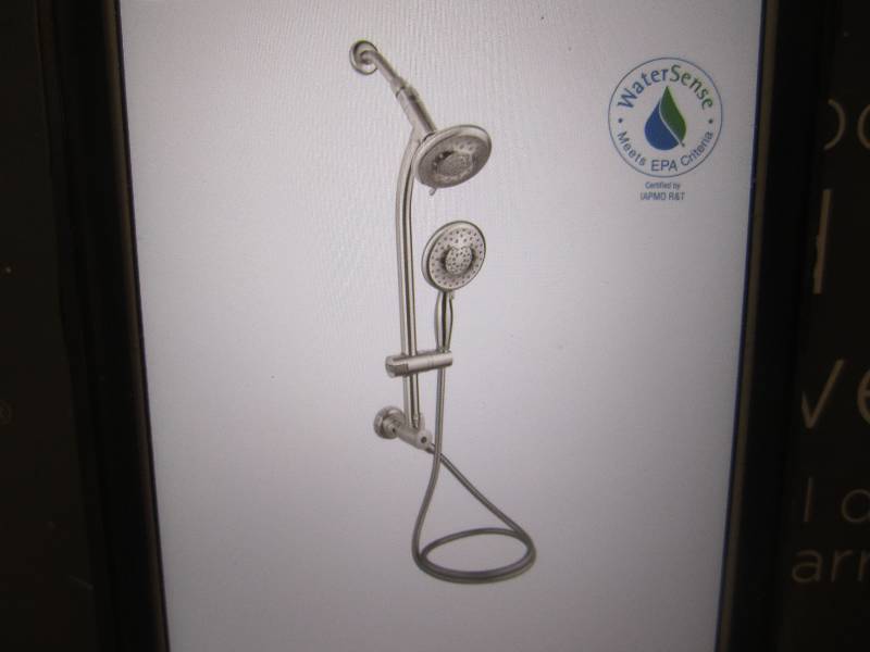 lot 80 image: Glacier Bay Wall Bar Combo Handheld...