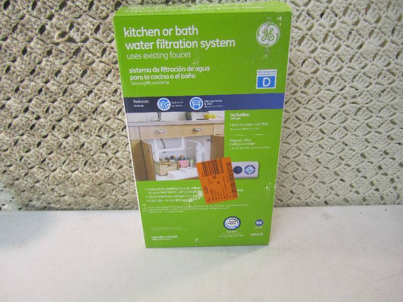lot 83 image: GE Kitchen or Bath Water Filtration...
