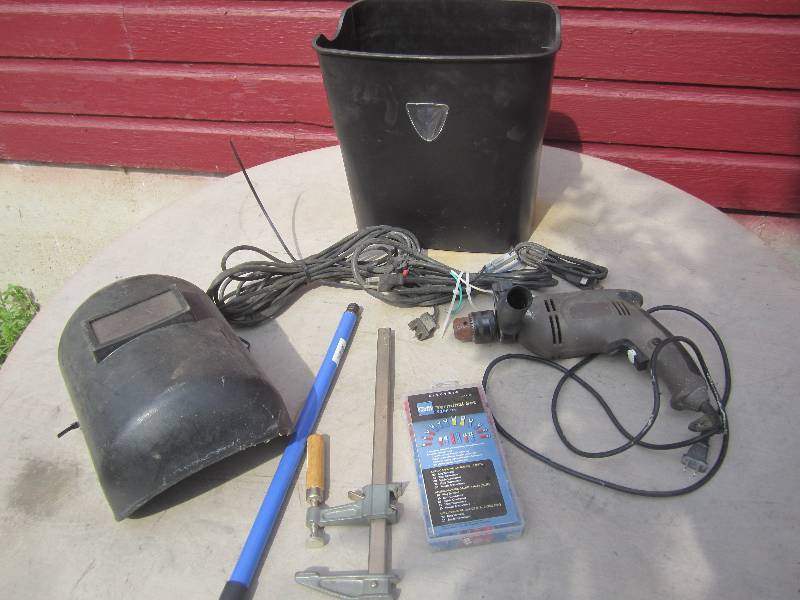 lot 96 image: Lot of Misc Drill Helmet Clamp Cord...