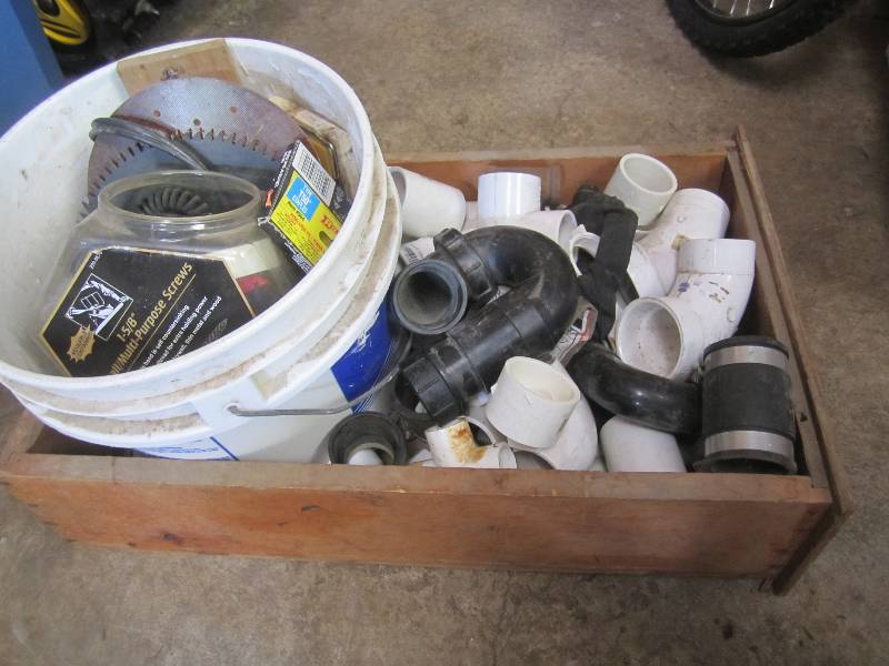 lot 101 image: Lot of Misc Drawer and Bucket Full ...