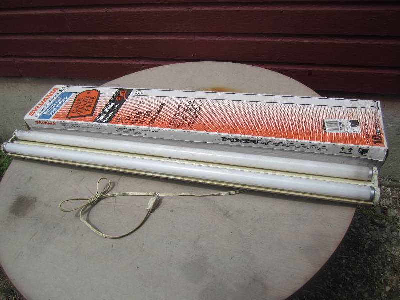 lot 109 image: 4 Foot Fluorescent Light and a Case...