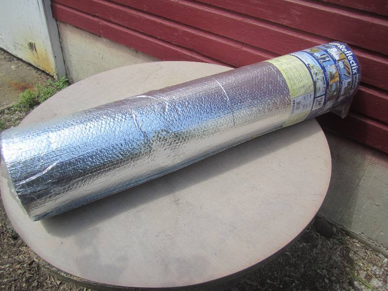 lot 110 image: Roll of Reflectix Insulation 48 x ...
