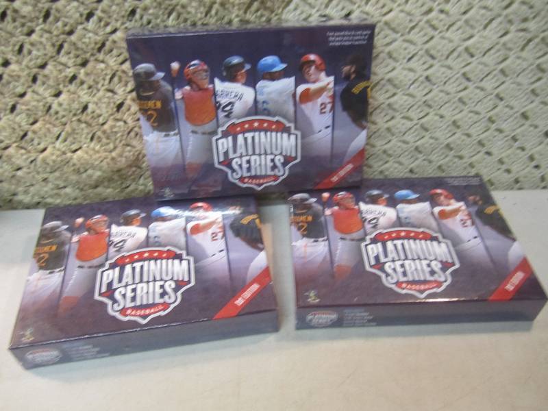 lot 112 image: Lot of 3 Platinum Series Baseball G...