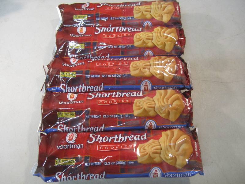 lot 133 image: 5 Packs of Shortbread Cookies Best ...