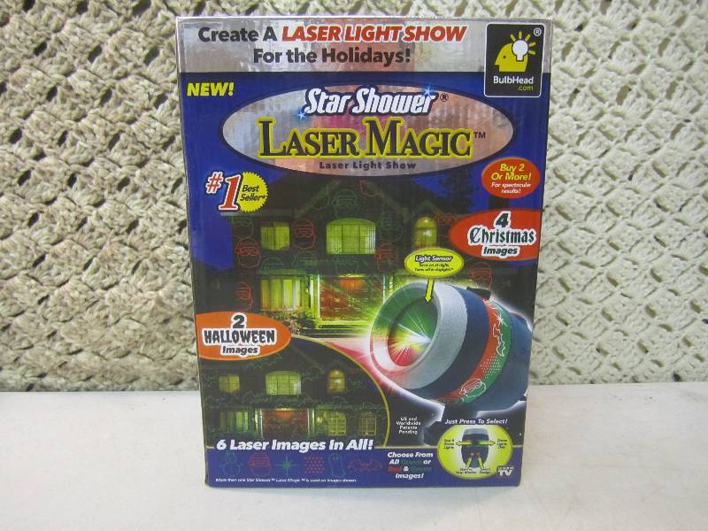 lot 153 image: Star Shower Laser Magic Laser Light...