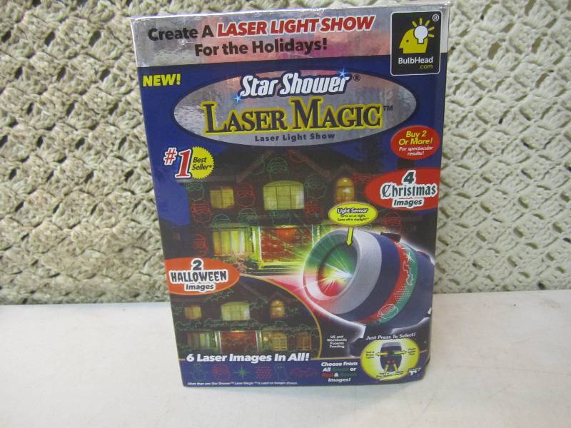 lot 155 image: Star Shower Laser Magic Laser Light...
