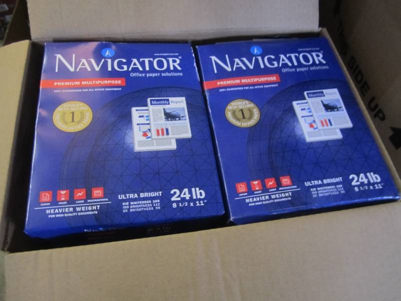 lot 161 image: 10 Reams of 8.5 x 11 PrinterCopy...
