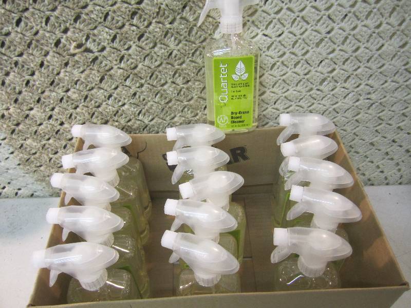 lot 162 image: 16 Spray Bottles of Dry-Erase Board...