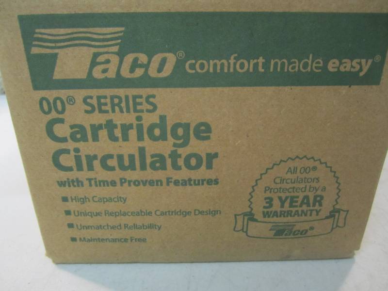lot 175 image: Taco 007-F5 125 HP Cast Iron Circu...