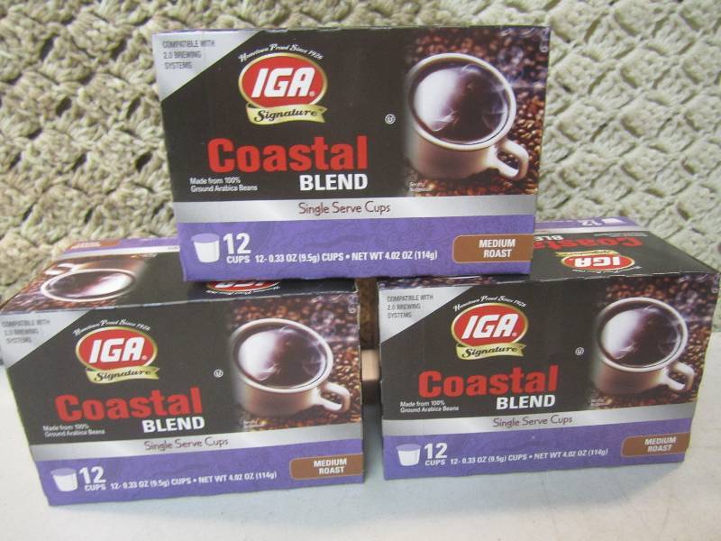 lot 213 image: 3 Boxes of Coastal Blend Single Ser...