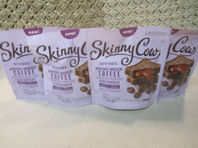 lot 233 image: 4 Bags of Skinny Cow Coffee Flavor ...