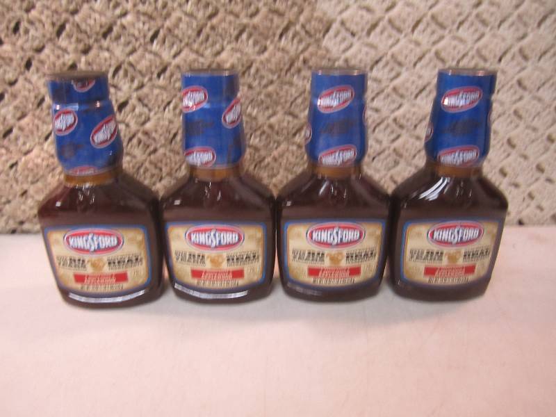 lot 238 image: 4 Bottles of Kingsford BBQ Sauce Br...
