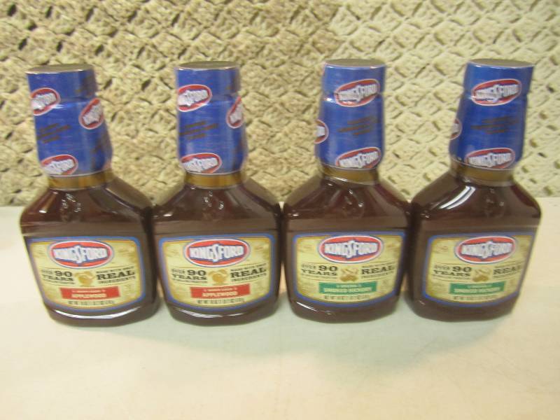 lot 239 image: 4 Bottles of Kingsford BBQ Sauce 2 ...