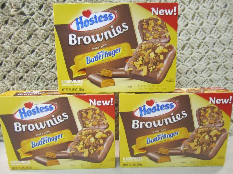 lot 259 image: 3 Boxes of Hostess Butterfinger Bro...