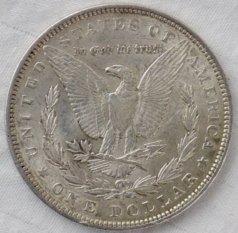 lot 2 image: 1888 Morgan Silver Dollar - Circulated - Ungraded