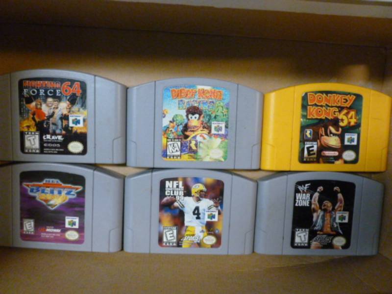 lot 60 image: Nintendo 64 Games