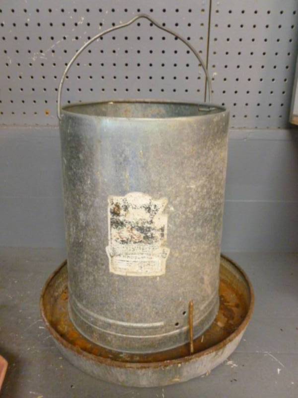 lot 69 image: Chicken Feeder