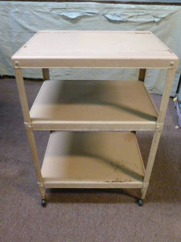 lot 72 image: Vintage Metal Cart