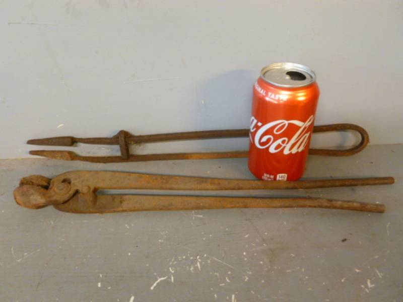 lot 218 image: Antique Blacksmith Tools