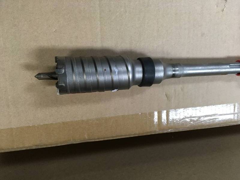lot 47 image: BOSCH 1-34 in. x 7 in. x 12 in. SDS-max Carbide Rotary Hammer Core Bit for Masonry and Concrete Drilling