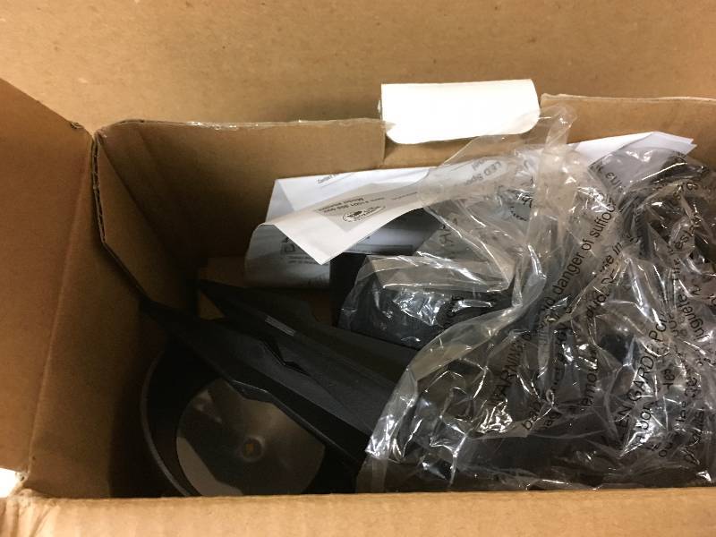 lot 61 image: Solar Black Outdoor Integrated LED 3000K Warm White Landscape Spot Light Kit with Remote Solar Panel (3-Pack) in good conditions