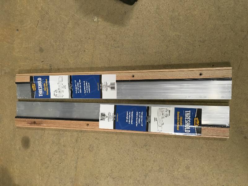 lot 99 image: TH394 Adjustable Aluminum & Hardwood Sill Inswing 1 18 in x 5 -58 - 36