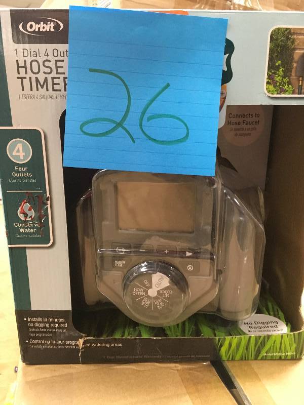 ORBIT 4-Outlet Integrated Watering System