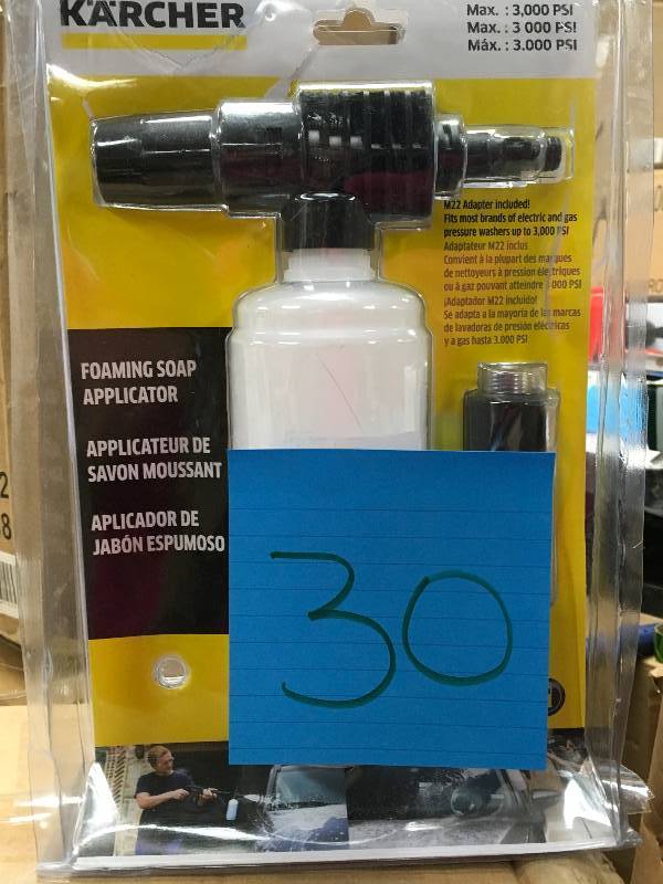 KARCHER  3000 psi Foaming Soap Applicator Nozzle for Gas and Electric Pressure Washers