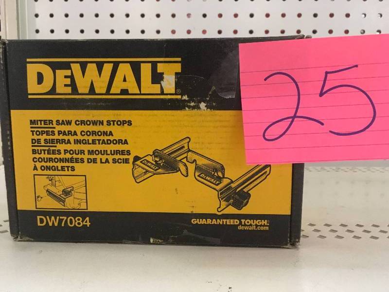 Dewalt Miter Saw Crown Stops