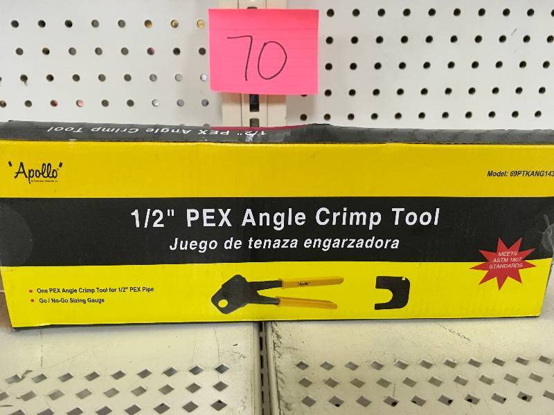 Apollo 12 in. PEX Copper Crimp Ring Angle Tool not used