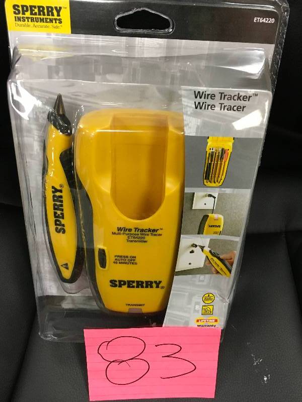 Sperry Lan WireTracker Tone and Probe Wire Tracer in good conditions