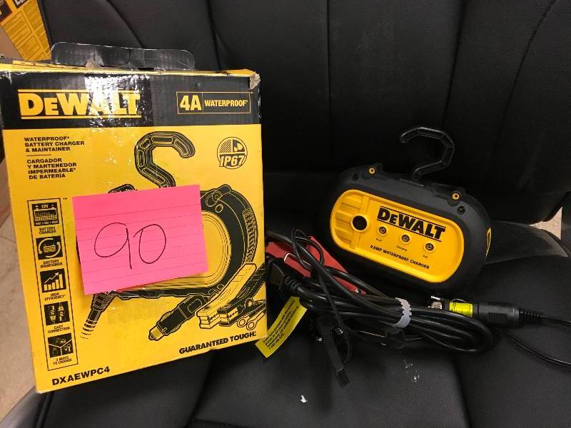 Dewalt 4 Amp Professional Waterproof Battery Charger