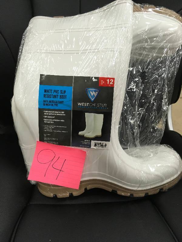 Westchester PVC Slip Resistant Boot Waterproof Size 12 New