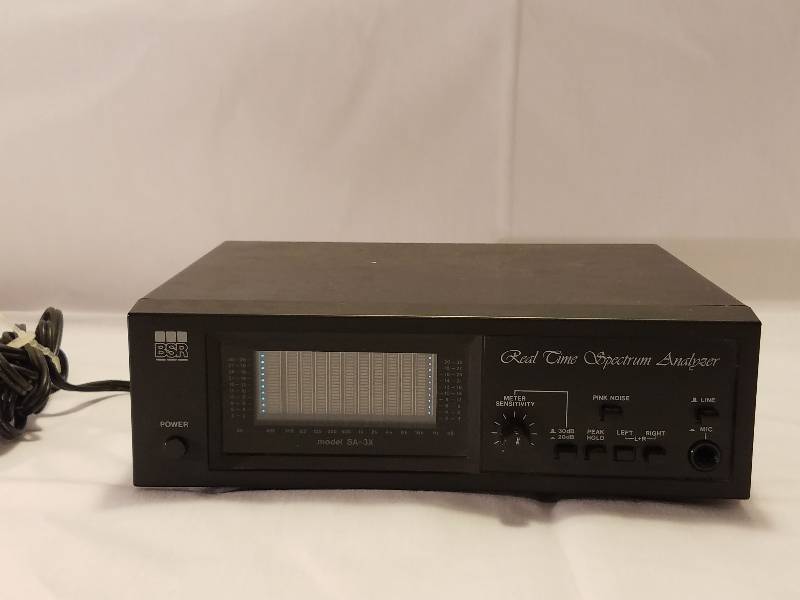 REAL TIME SPECTRUM ANALYZER