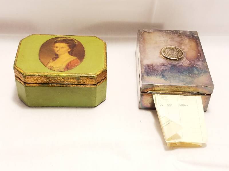 ANTIQUE JEWELRY BOXES