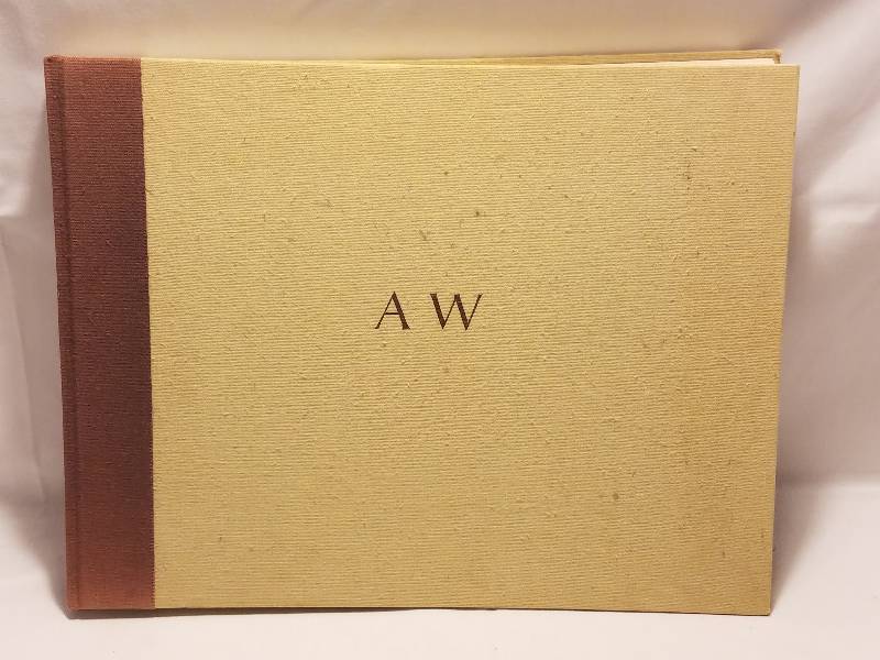 ANDREW WYETH AW ART BOOK