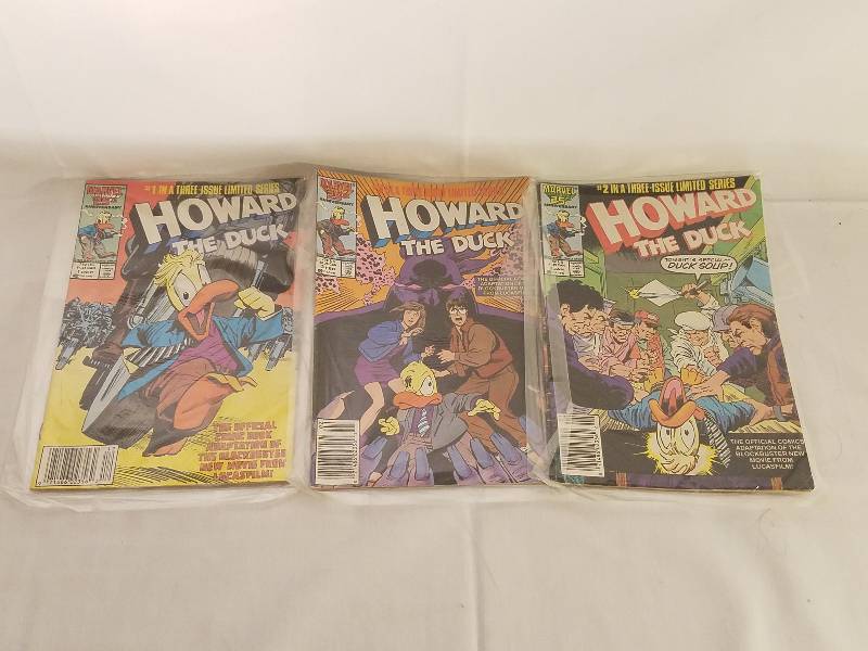 HOWARD THE DUCK COMIC BOOKS